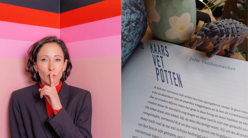 Featured image for “Saskia de Coster kiest ook voor … ‘Kaarsvetpoten’ van Julie Vanhoenacker”